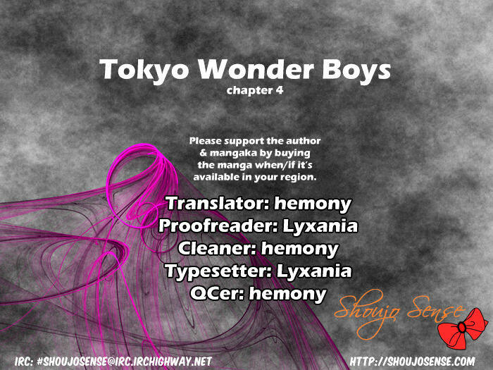 Tokyo Wonder Boys Chapter 4 Manga Online For Free Mangakakalot City