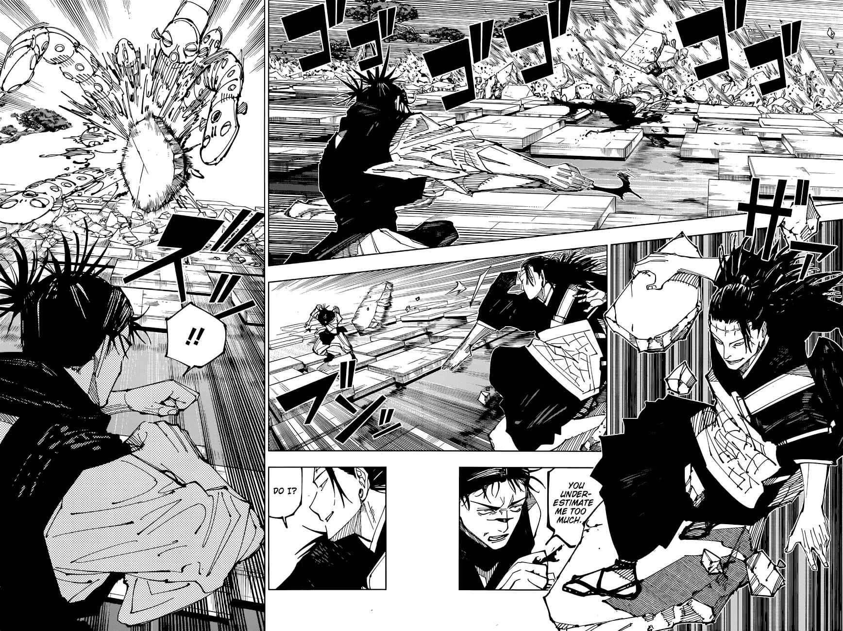 Jujutsu Kaisen Chapter 203: Blood And Oil ② page 5 - Mangakakalot