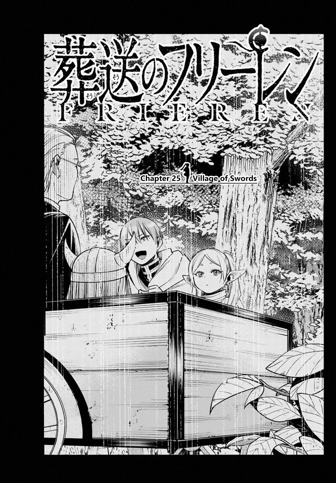 Sousou No Frieren Chapter 25: Village Of Swords page 1 - Mangakakalot