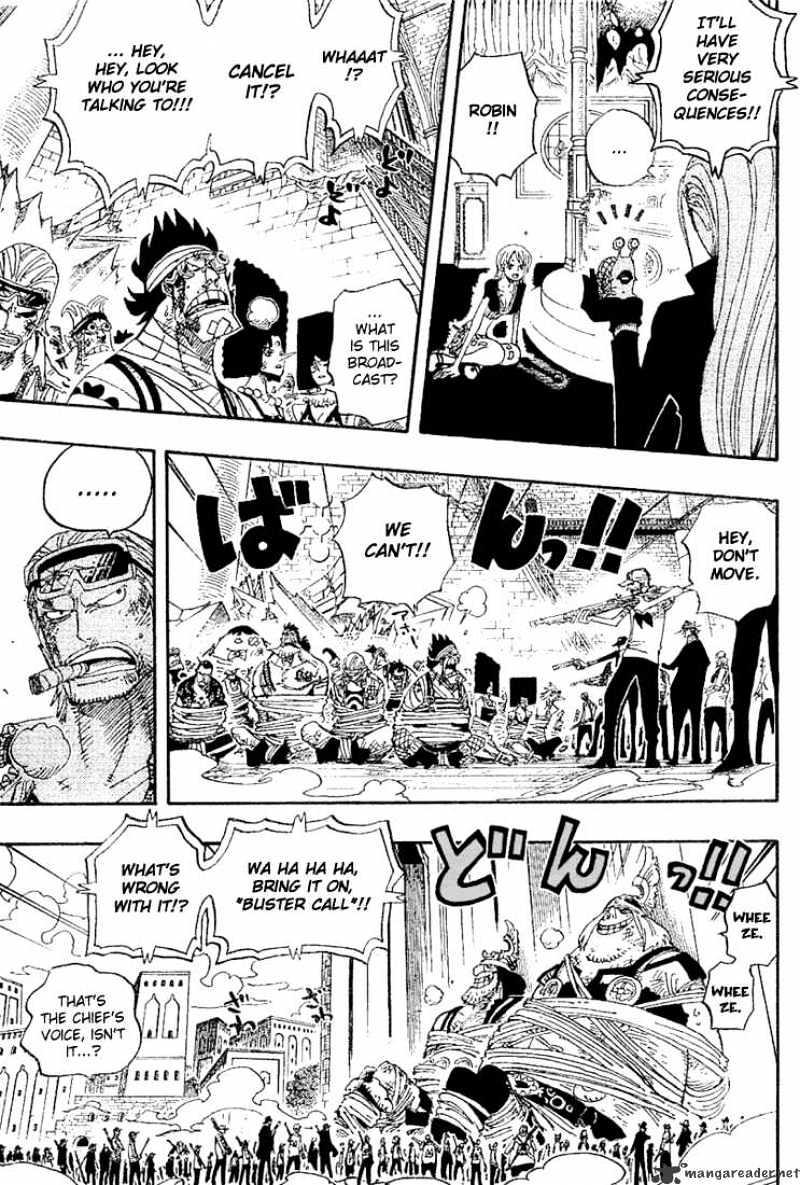 One Piece Chapter 409 : Bad News Emergency Boardcasting page 7 - Mangakakalot