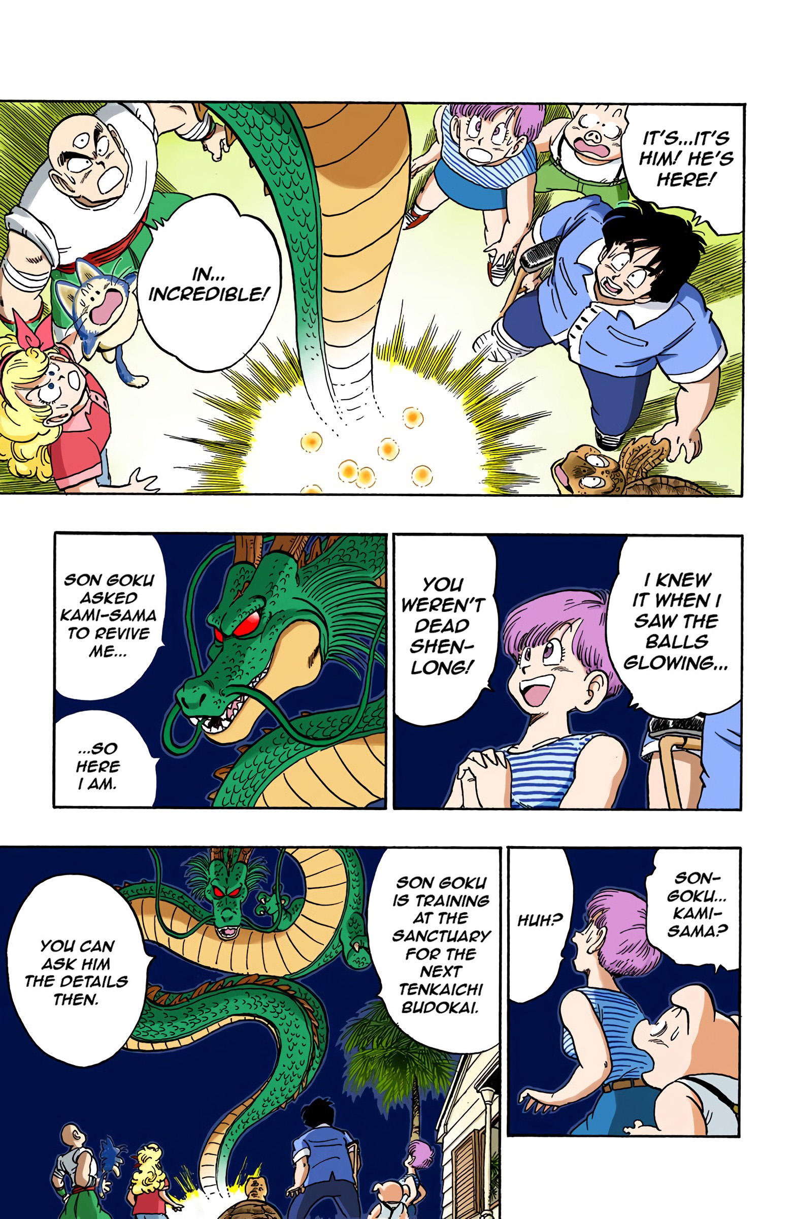 Dragon Ball - Full Color Edition Vol.14 Chapter 165: Shen Long Resurrected! page 9 - Mangakakalot