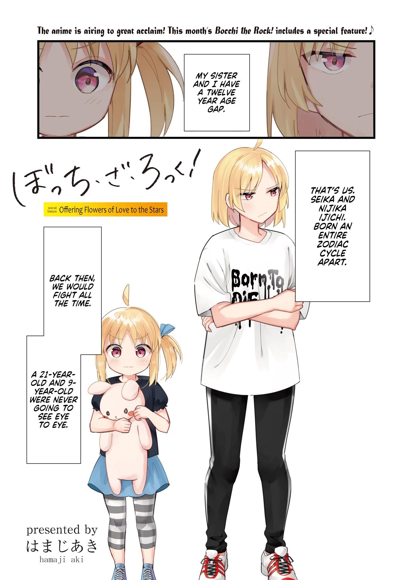 Bocchi The Rock Chapter 57.5: Offering Flowers Of Love To The Stars page 1 - 
