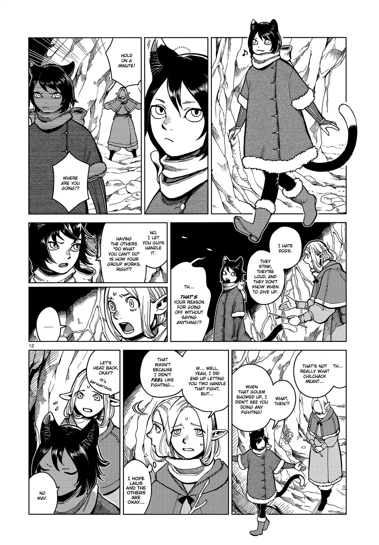 Dungeon Meshi Chapter 44: Barometz page 12 - Mangakakalot