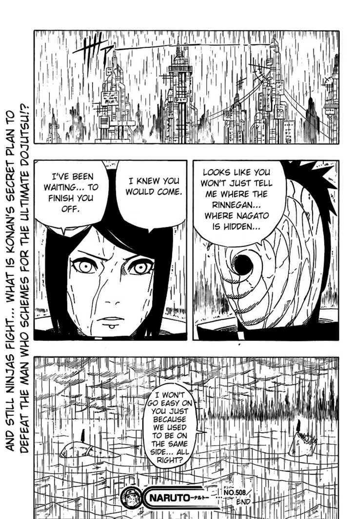 Vol.54 Chapter 508 – The Way a Shinobi Dies | 16 page