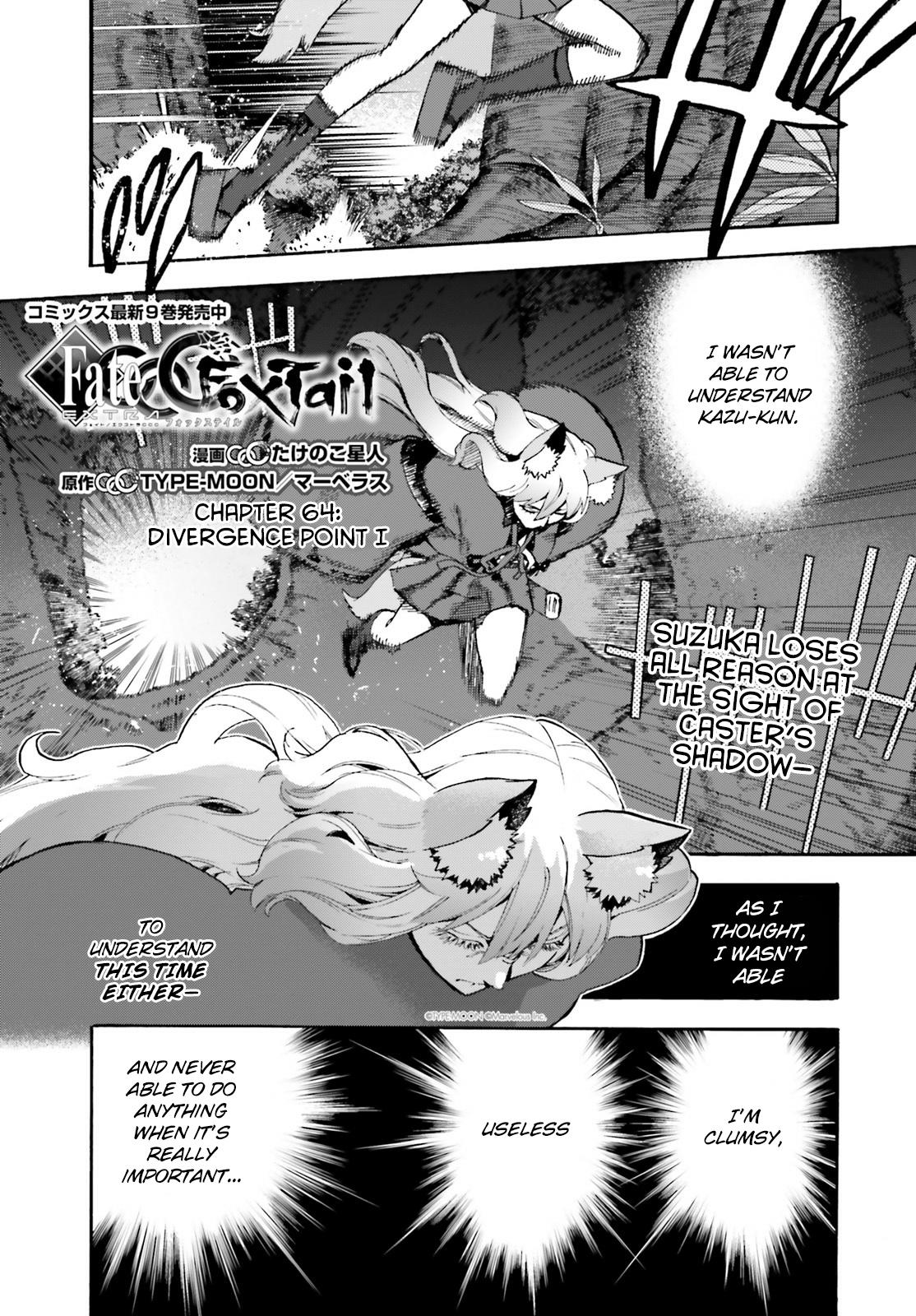 Read Fate Extra Ccc Foxtail Chapter 64 Divergence Point 1 On Mangakakalot