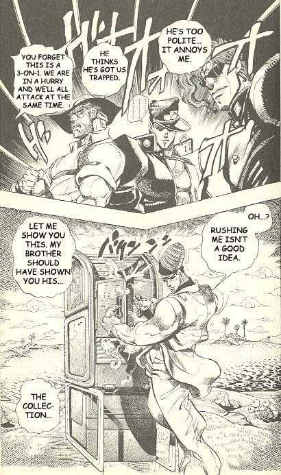 Jojo's Bizarre Adventure Vol.25 Chapter 229 : D'arby The Gamer Pt.3 page 6 - 