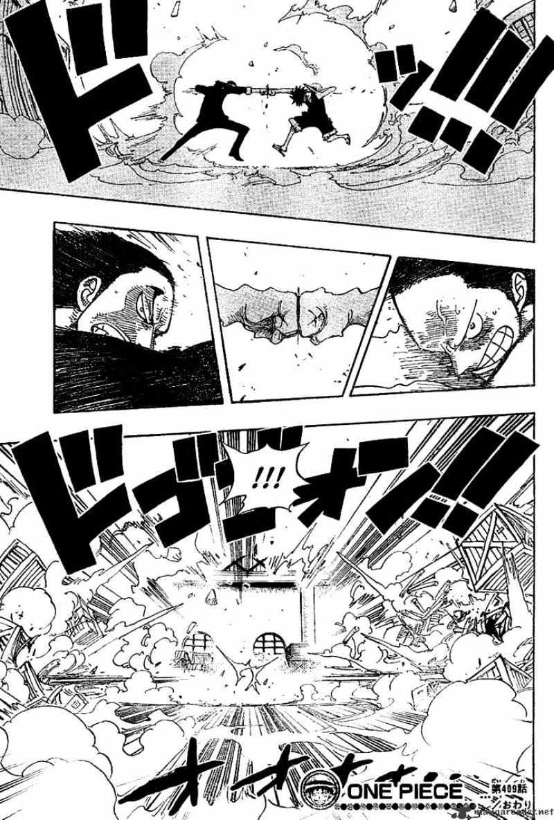One Piece Chapter 409 : Bad News Emergency Boardcasting page 17 - Mangakakalot