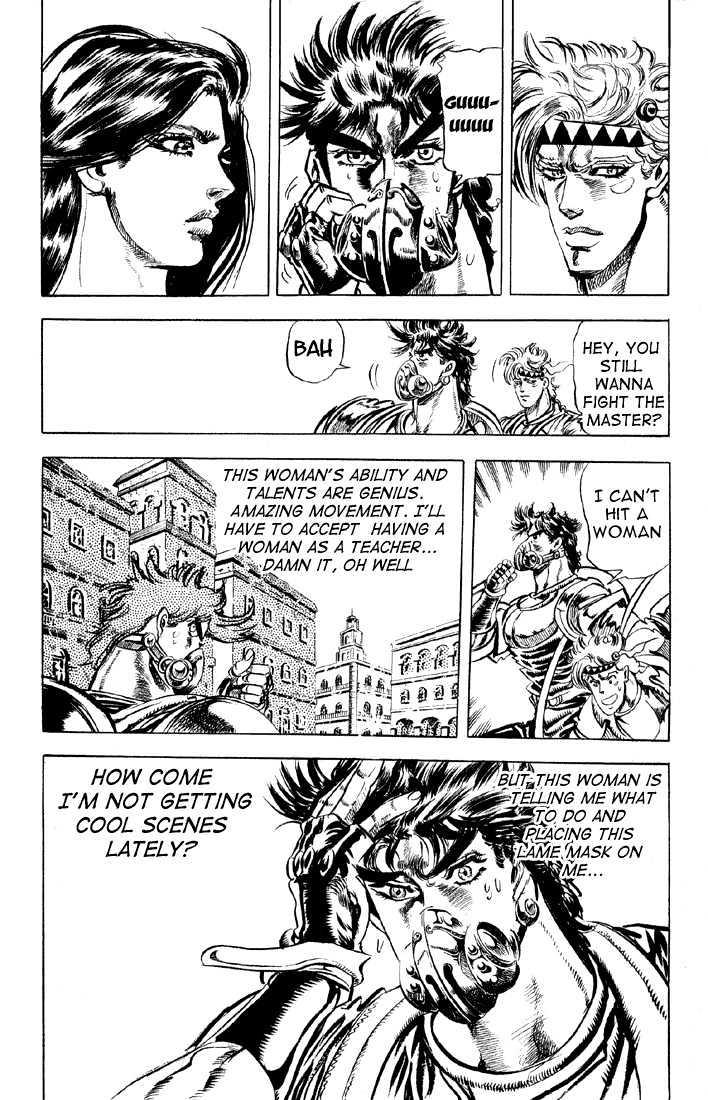 Jojo's Bizarre Adventure Vol.8 Chapter 72 : The Training Of A Ripple Warrior page 10 - 