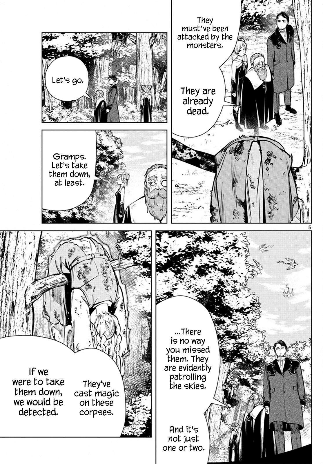 Sousou No Frieren Chapter 40: Bird Capturing Magic page 5 - Mangakakalot
