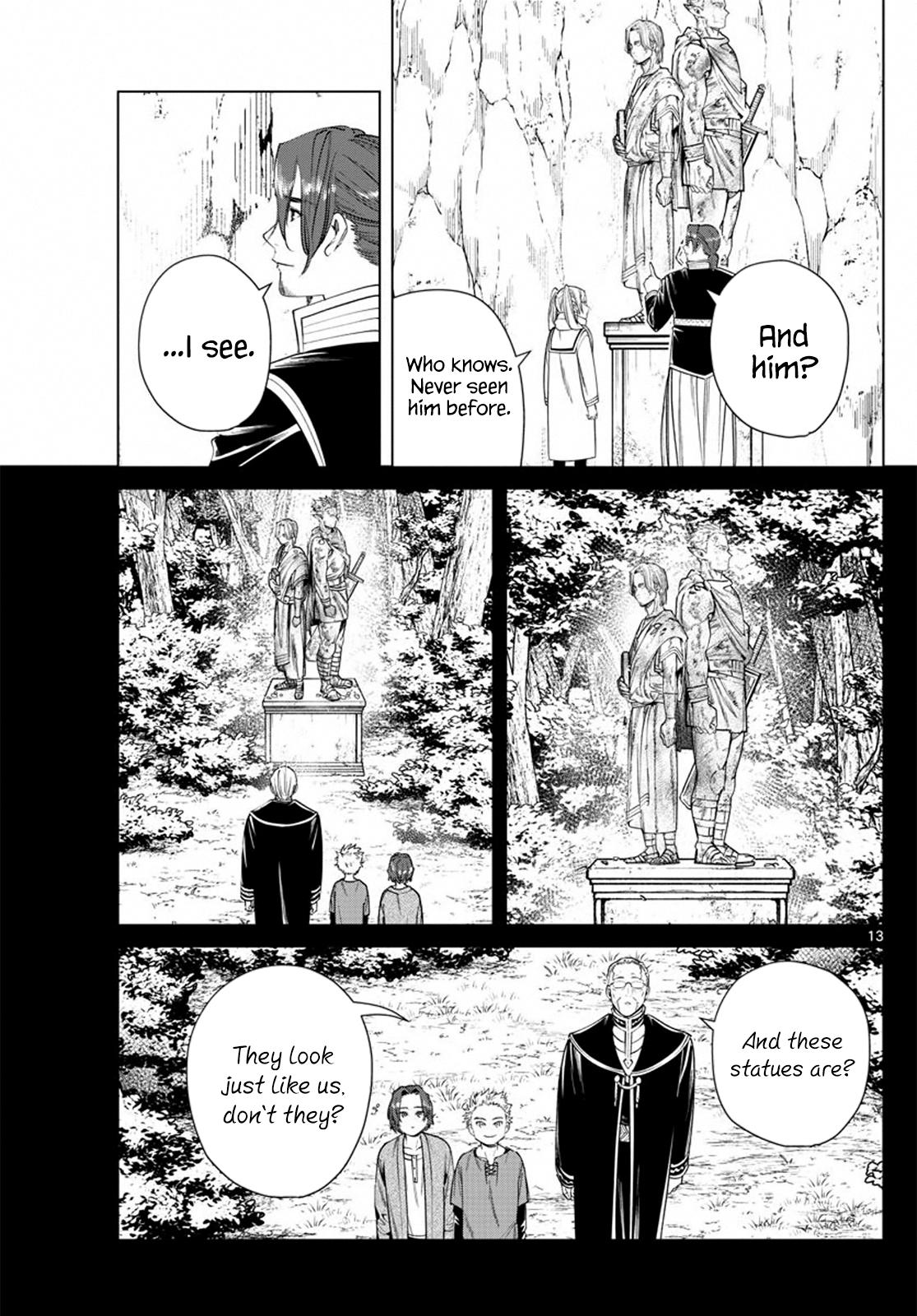 Sousou No Frieren Chapter 34: The Hero Statues page 13 - Mangakakalot
