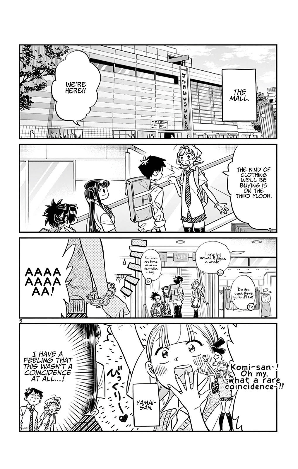 Komi-San Wa Komyushou Desu Vol.2 Chapter 33: It's Shopping Time page 6 - Mangakakalot