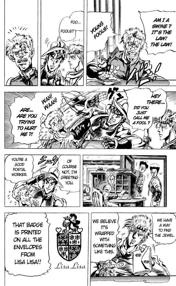 Jojo's Bizarre Adventure Vol.9 Chapter 83 : Chasing The Red Stone To Switzerland page 4 - 