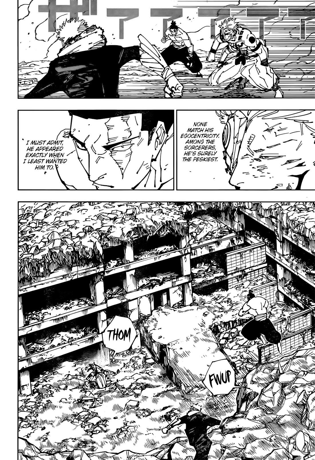 Jujutsu Kaisen Chapter 260: The Decisive Battle In The Uninhabited, Demon-Infested Shinjuku ㉜ page 6 - kaisenjujutsu.com