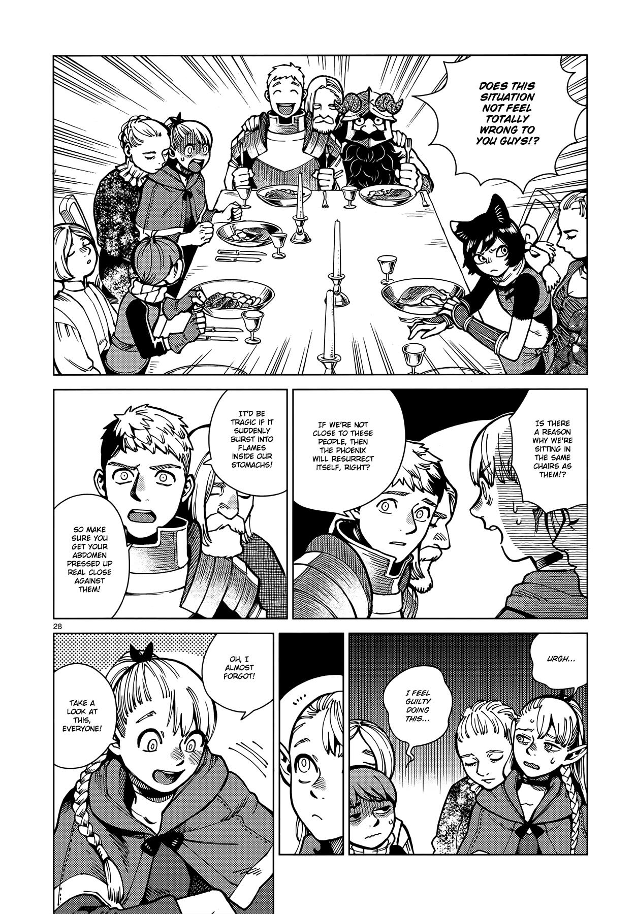 Dungeon Meshi Chapter 63: Confit page 28 - Mangakakalot