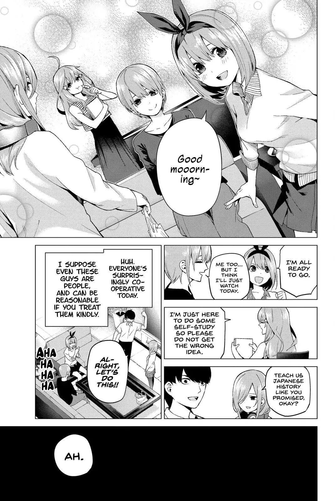 Read Go-Toubun No Hanayome Chapter 90: Chapter 90: A Certain Boy And I ② -  Manganelo