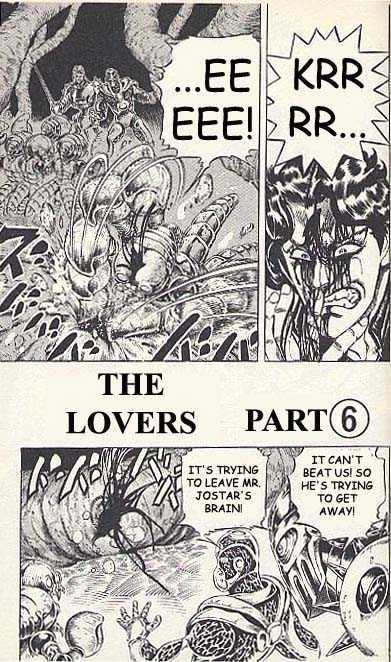 Jojo's Bizarre Adventure Vol.18 Chapter 165 : The Lovers Pt.6 page 1 - 