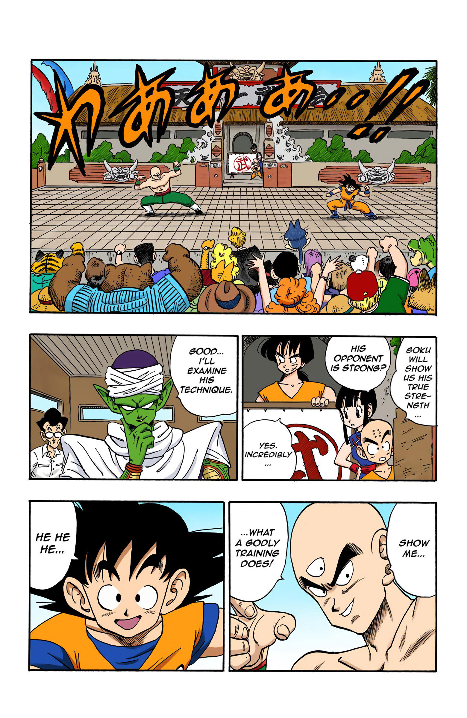 Dragon Ball - Full Color Edition Vol.15 Chapter 176: Goku Vs. Tenshinhan page 4 - Mangakakalot