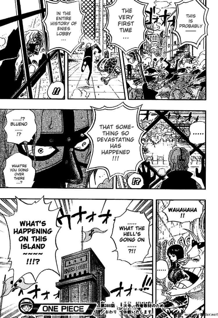 One Piece Chapter 386 : Unprecendented page 14 - Mangakakalot