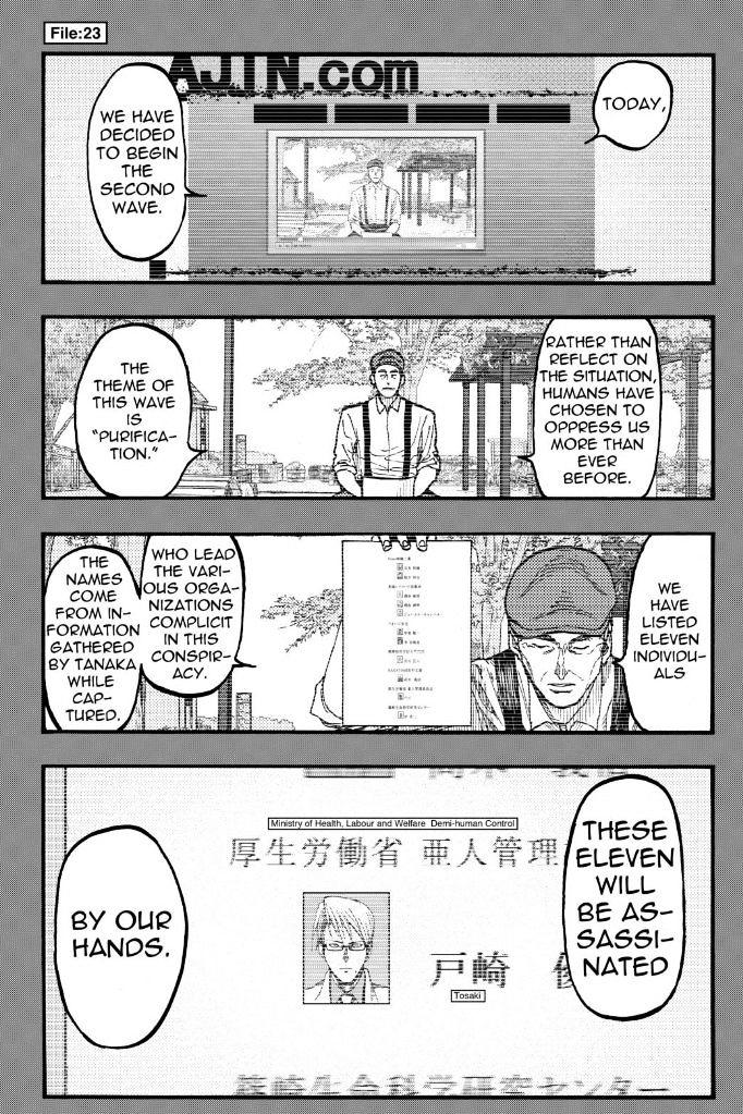 Read Ajin Chapter 41 : Party's End on Mangakakalot