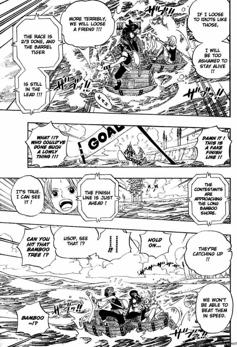 One Piece Chapter 308 : Obstacle Warfare page 15 - Mangakakalot