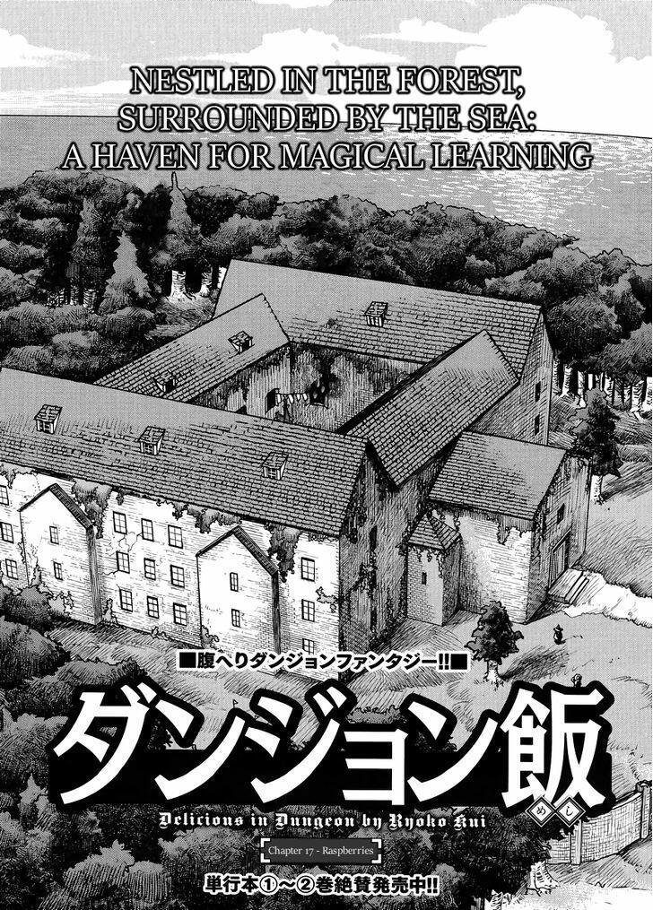 Dungeon Meshi Chapter 17 : Raspberries page 3 - Mangakakalot
