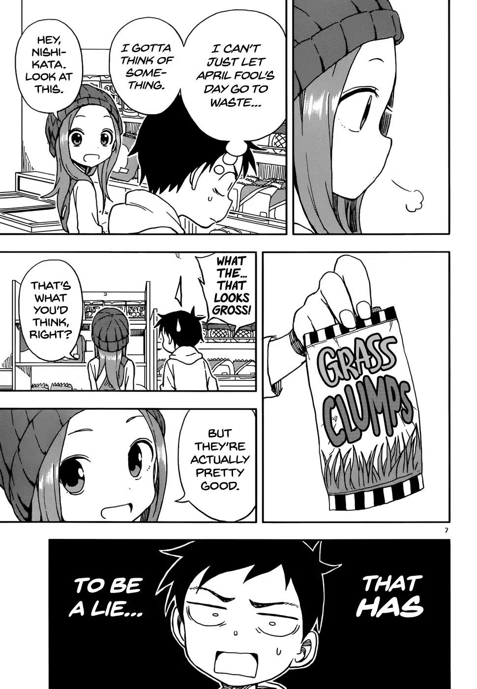 Karakai Jouzu no Takagi san 77: April Fool's - Read Karakai Jouzu