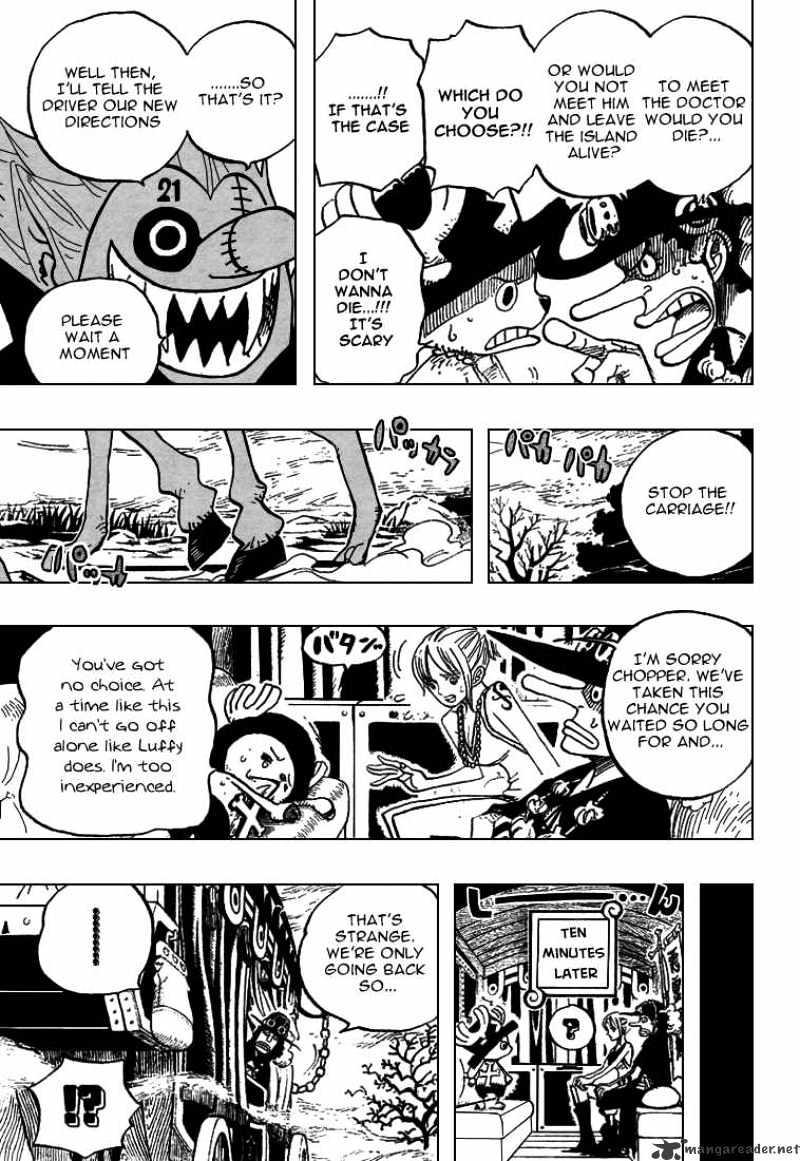 One Piece Chapter 445 : The Zombie page 9 - Mangakakalot