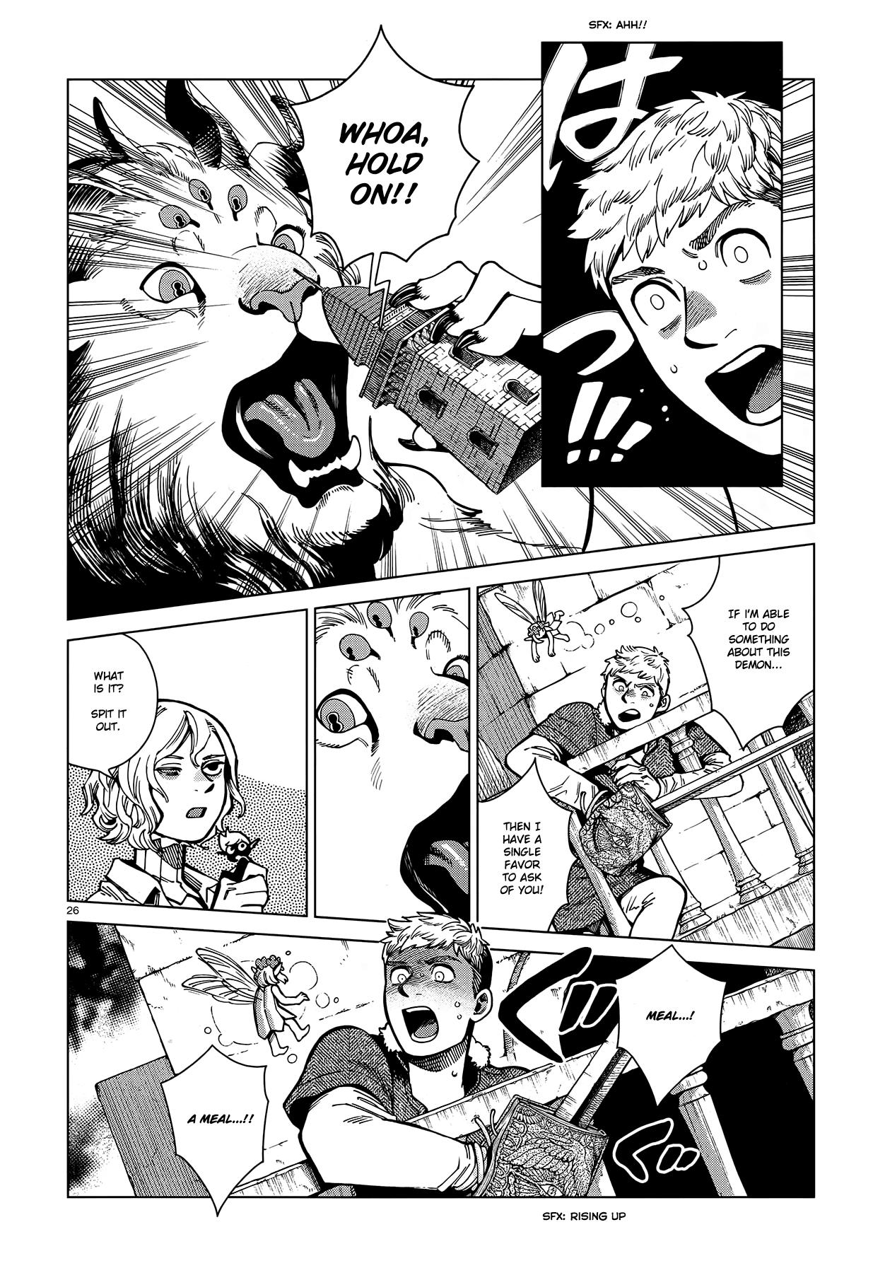 Dungeon Meshi Chapter 86: Winged Lion page 25 - Mangakakalot