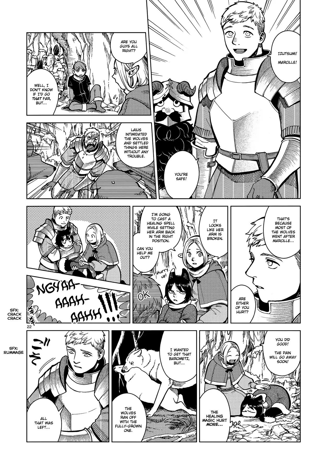Dungeon Meshi Chapter 44: Barometz page 22 - Mangakakalot