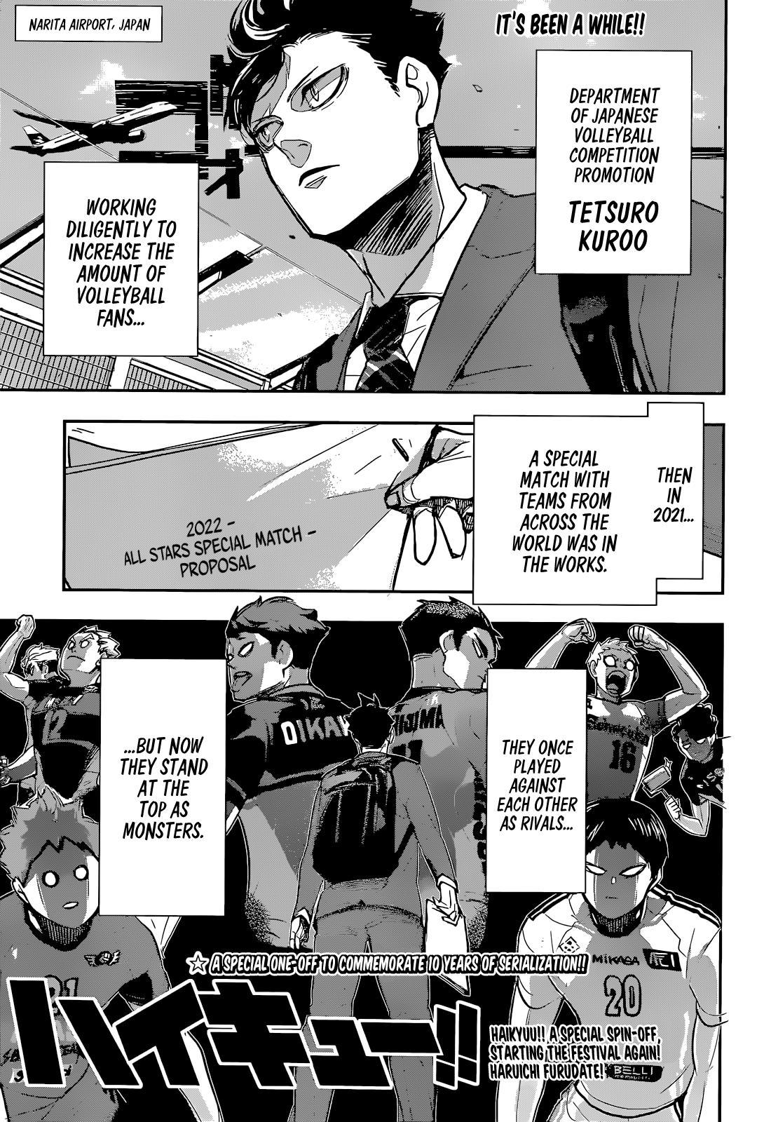 Haikyuu!! Special. : All Star Match page 3 - Mangakakalot
