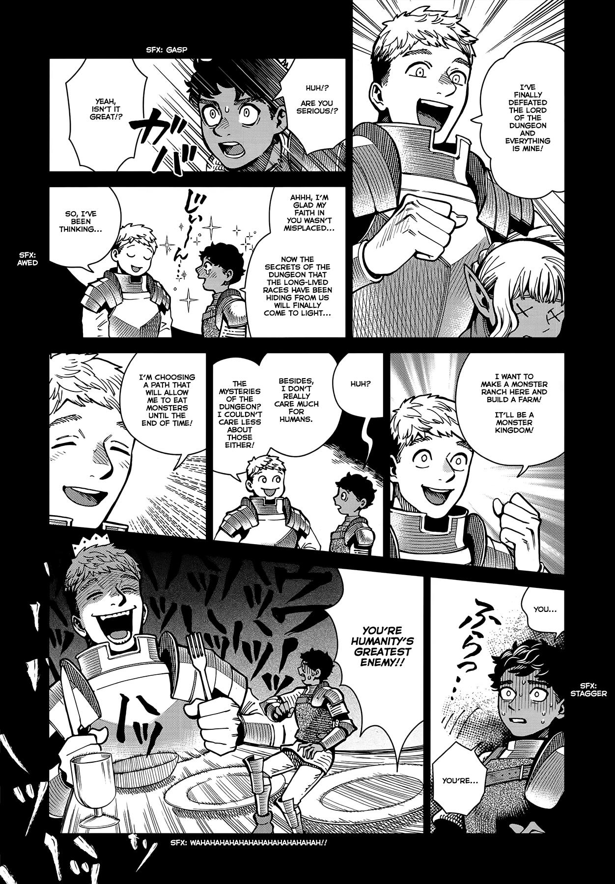 Dungeon Meshi Chapter 61: Roasted Walking Mushroom page 24 - Mangakakalot