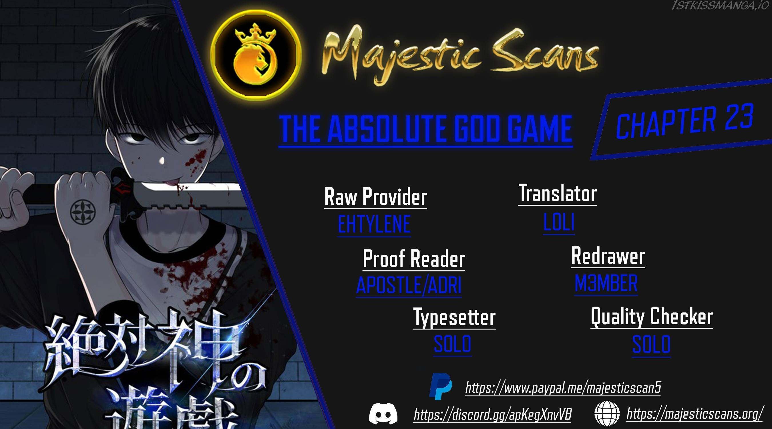 Read The Absolute God'S Game Chapter 23 on Mangakakalot