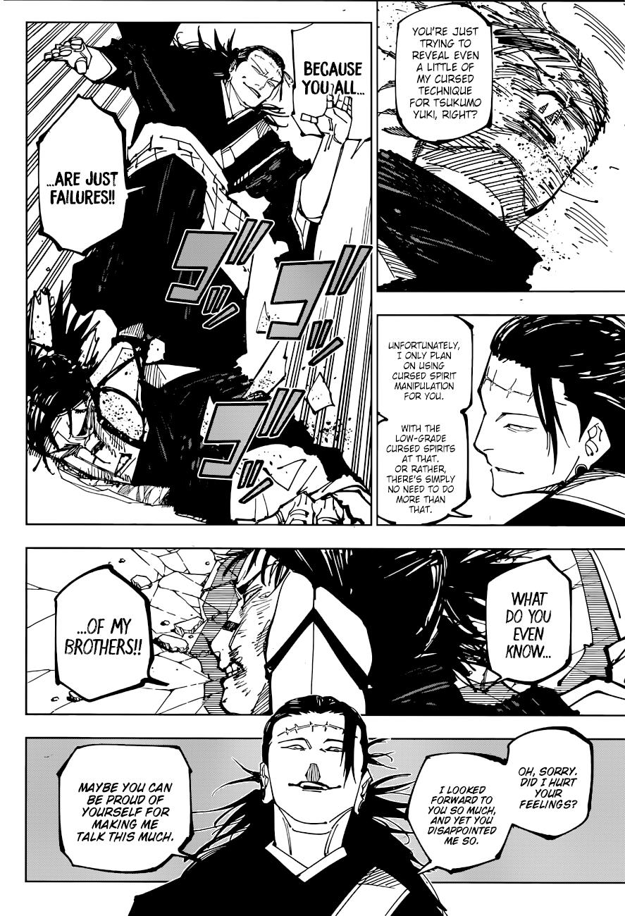 Jujutsu Kaisen Chapter 203: Blood And Oil ② page 12 - Mangakakalot