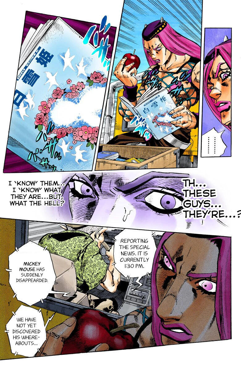 Read Jojo S Bizarre Adventure Part 6 Stone Ocean Vol 12 Chapter 105 Bohemian Rhapsody Part 2 Manganelo