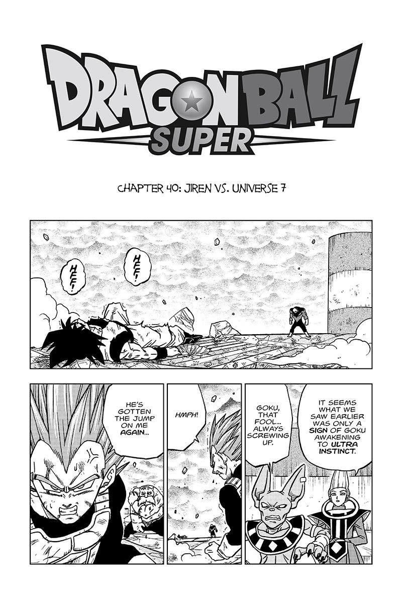 Read Dragon Ball Super Chapter 22 on Mangakakalot