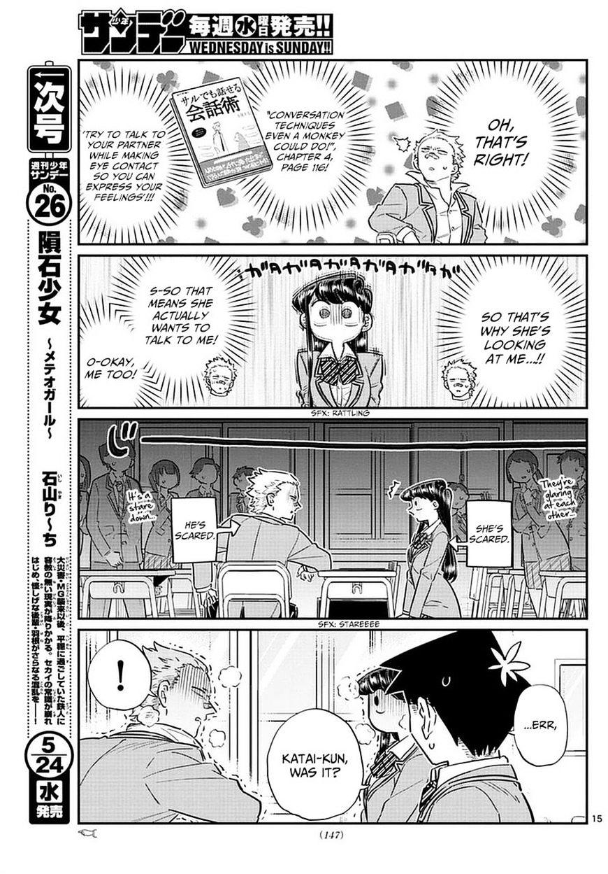 Komi-San Wa Komyushou Desu Vol.6 Chapter 76: A Delinquent page 15 - Mangakakalot