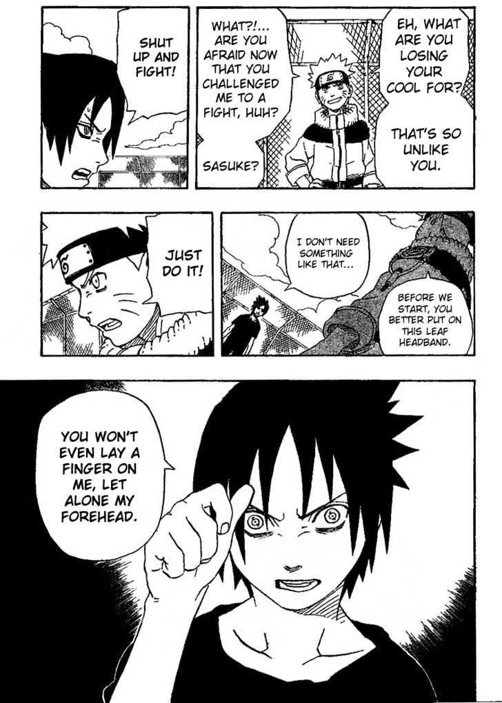 Vol.20 Chapter 175 – Naruto vs. Sasuke!! | 7 page