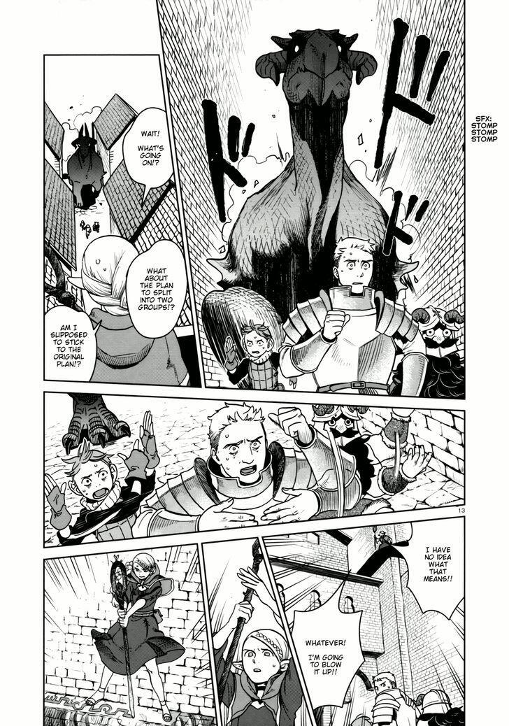 Dungeon Meshi Chapter 24 : Red Dragon Ii page 13 - Mangakakalot