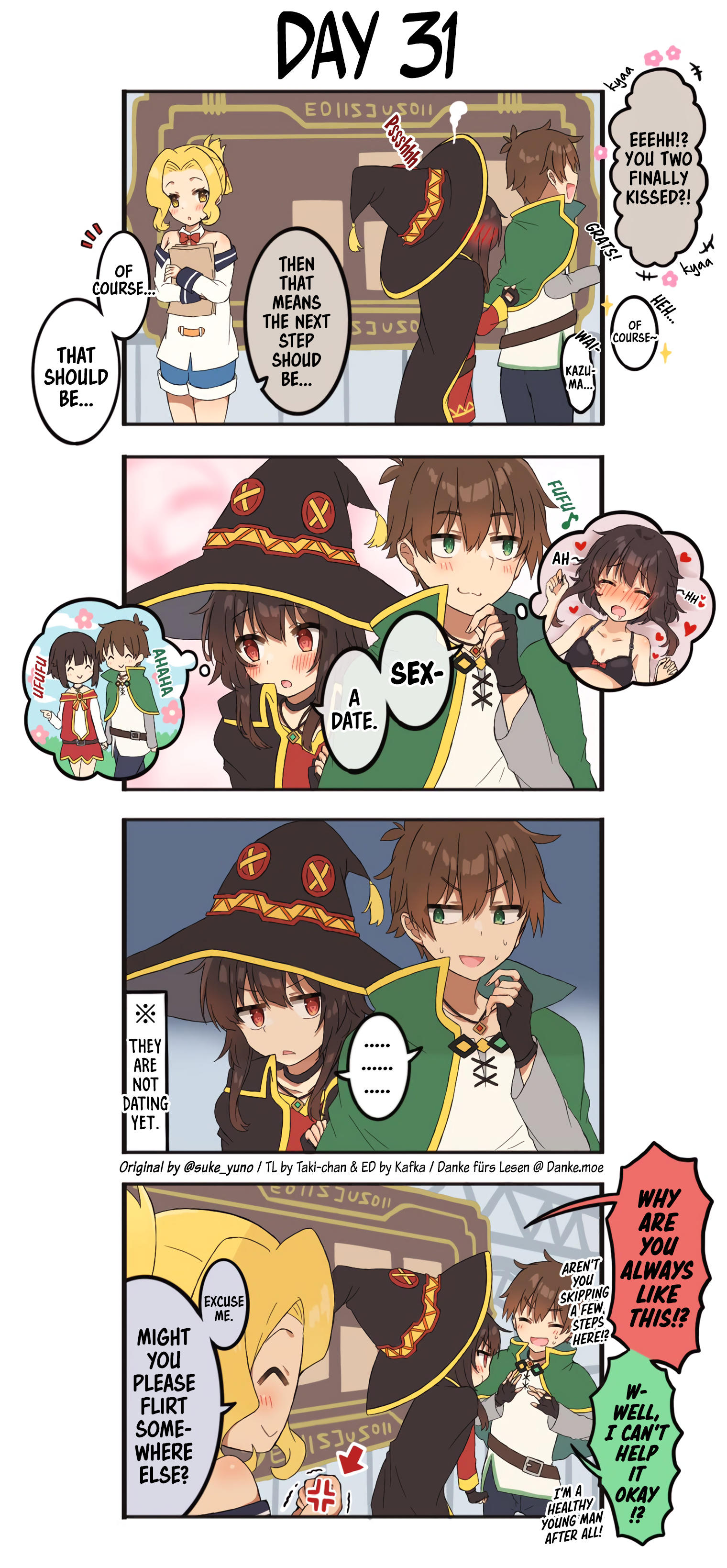 Kazuma And Megumin Go On A Date 