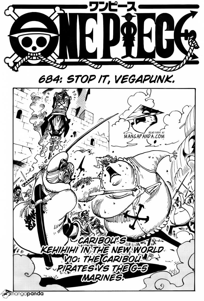 One Piece 1108: Vegapunk's Message To The World