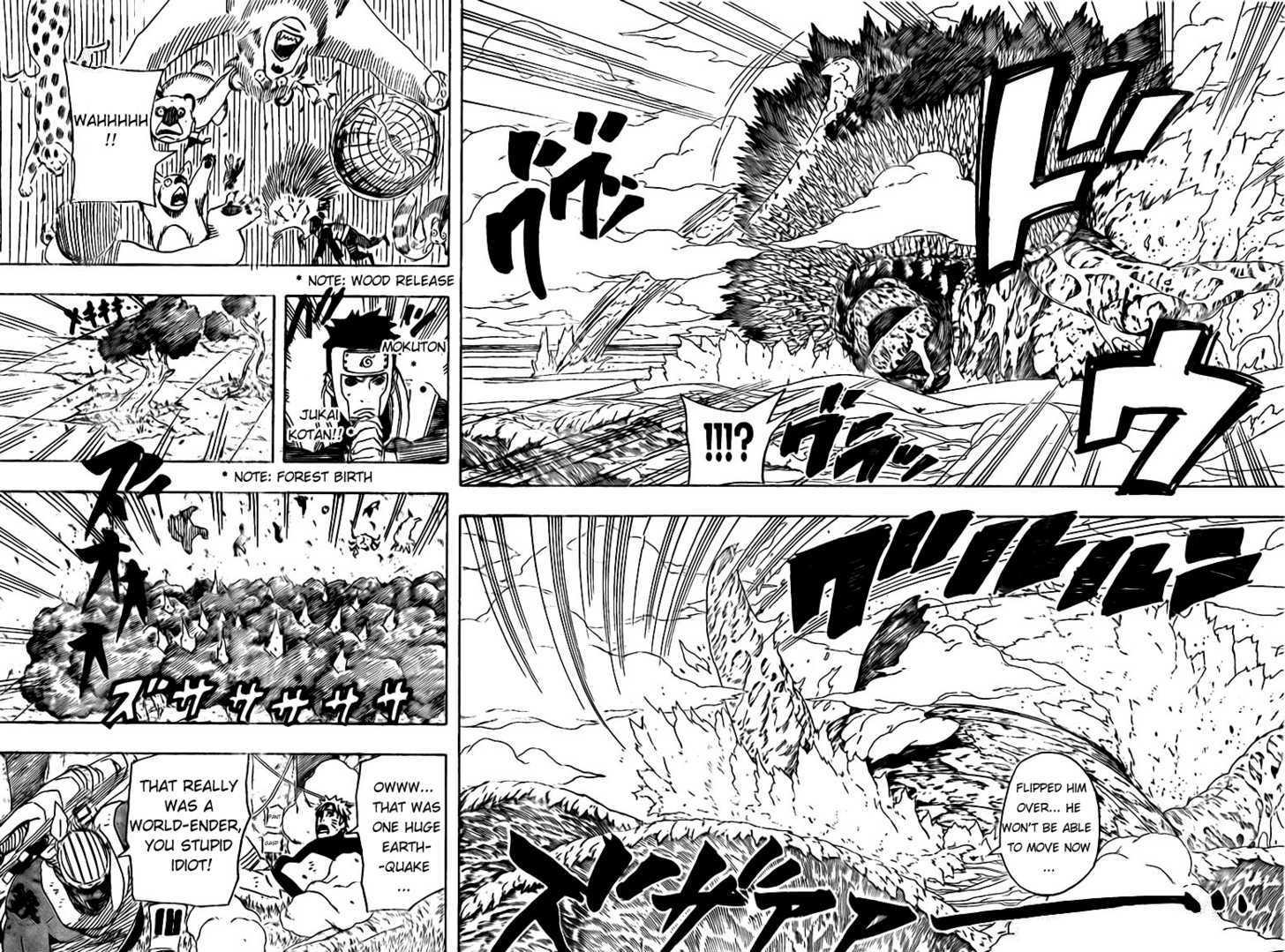 Vol.54 Chapter 513 – Kabuto vs. the Tsuchikage!! | 14 page