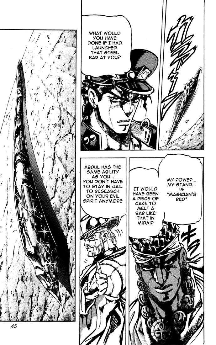 Jojo's Bizarre Adventure Vol.13 Chapter 116 : The Truth Behind The Evil Spirit page 14 - 