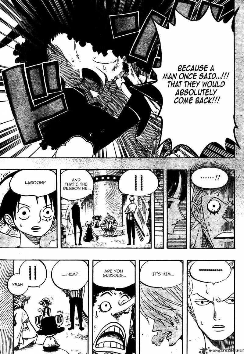 One Piece Chapter 459 : Can T Say I M Sorry We Ve Died page 12 - Mangakakalot