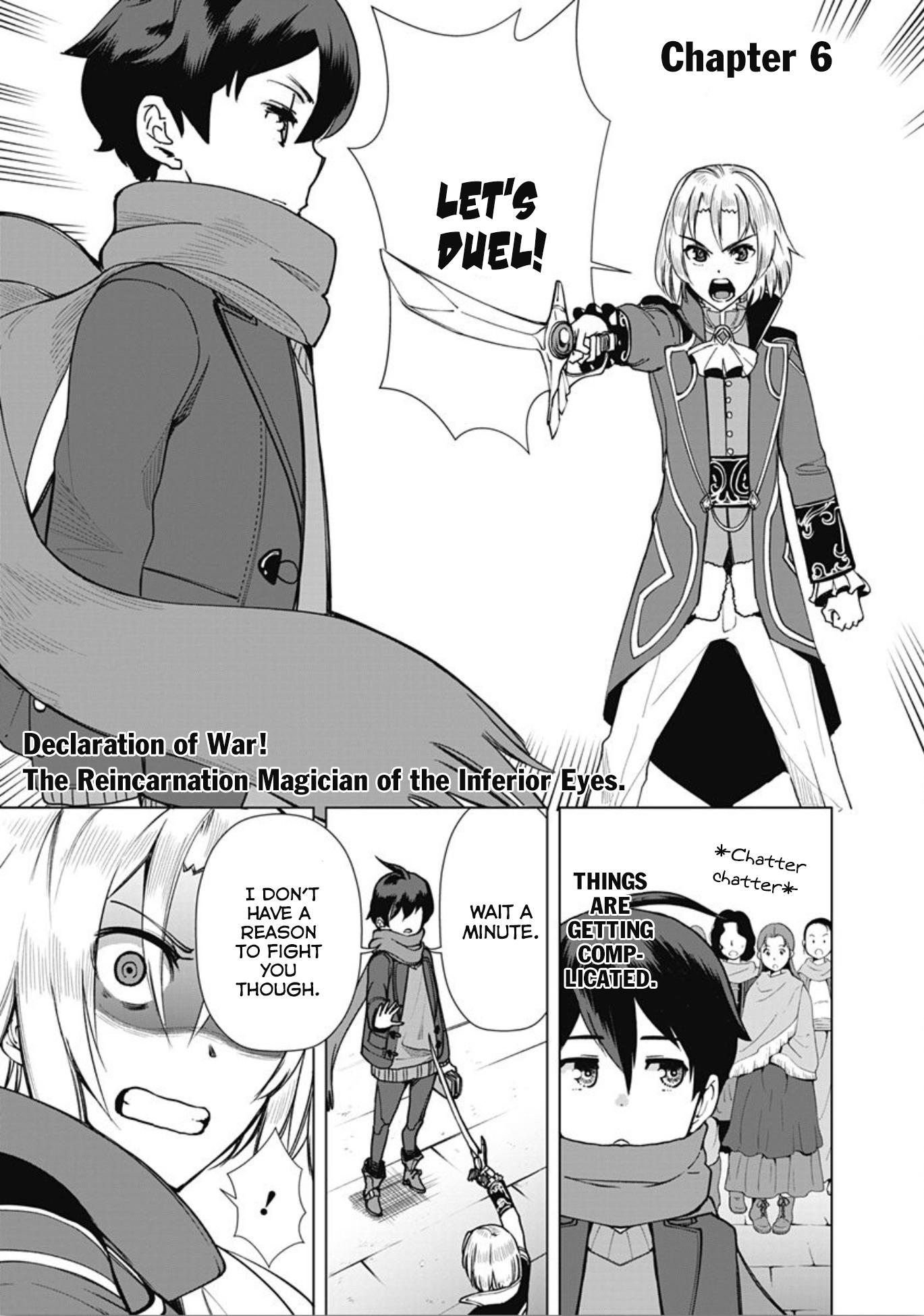 The Reincarnation Magician Of The Inferior Eyes Chapter 6 page 2 - Mangakakalot