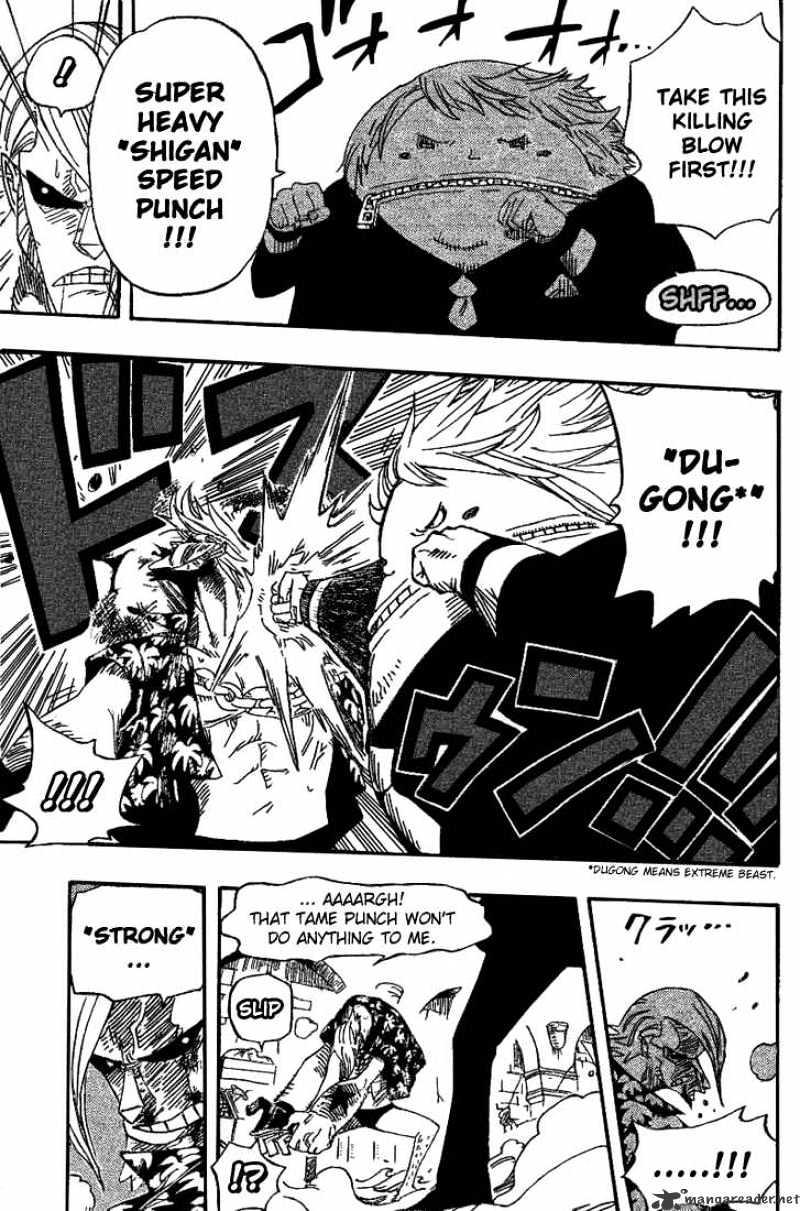 One Piece Chapter 404 : Franky Vs Fukurou page 7 - Mangakakalot