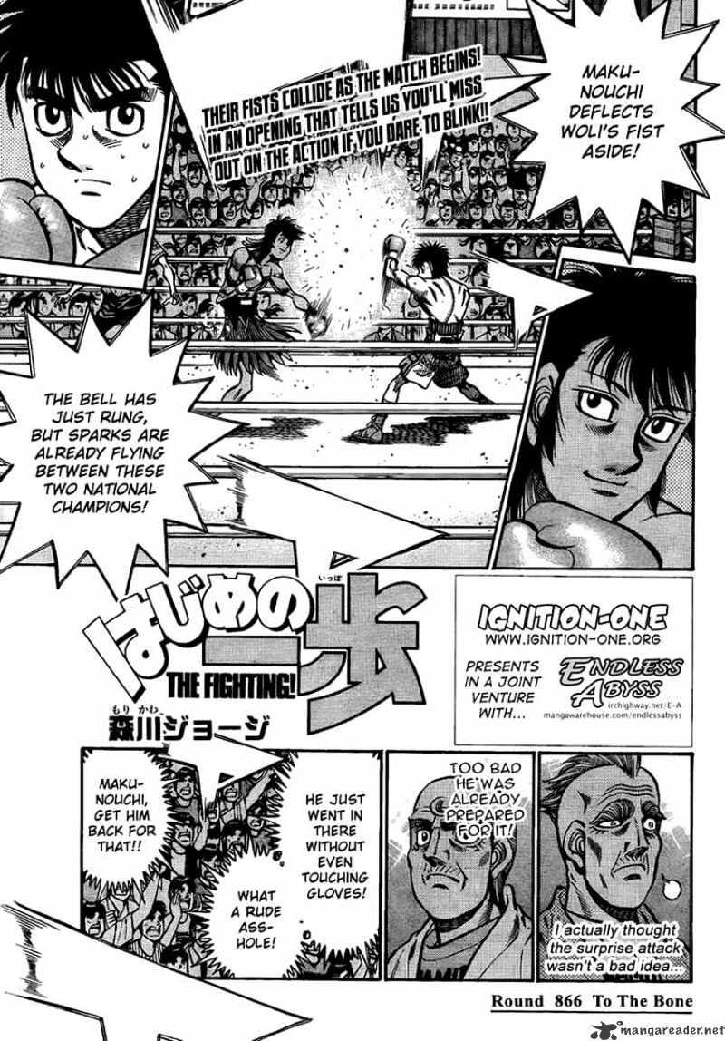 Read Hajime No Ippo Chapter 1413: The Aftermath Of The Heated
