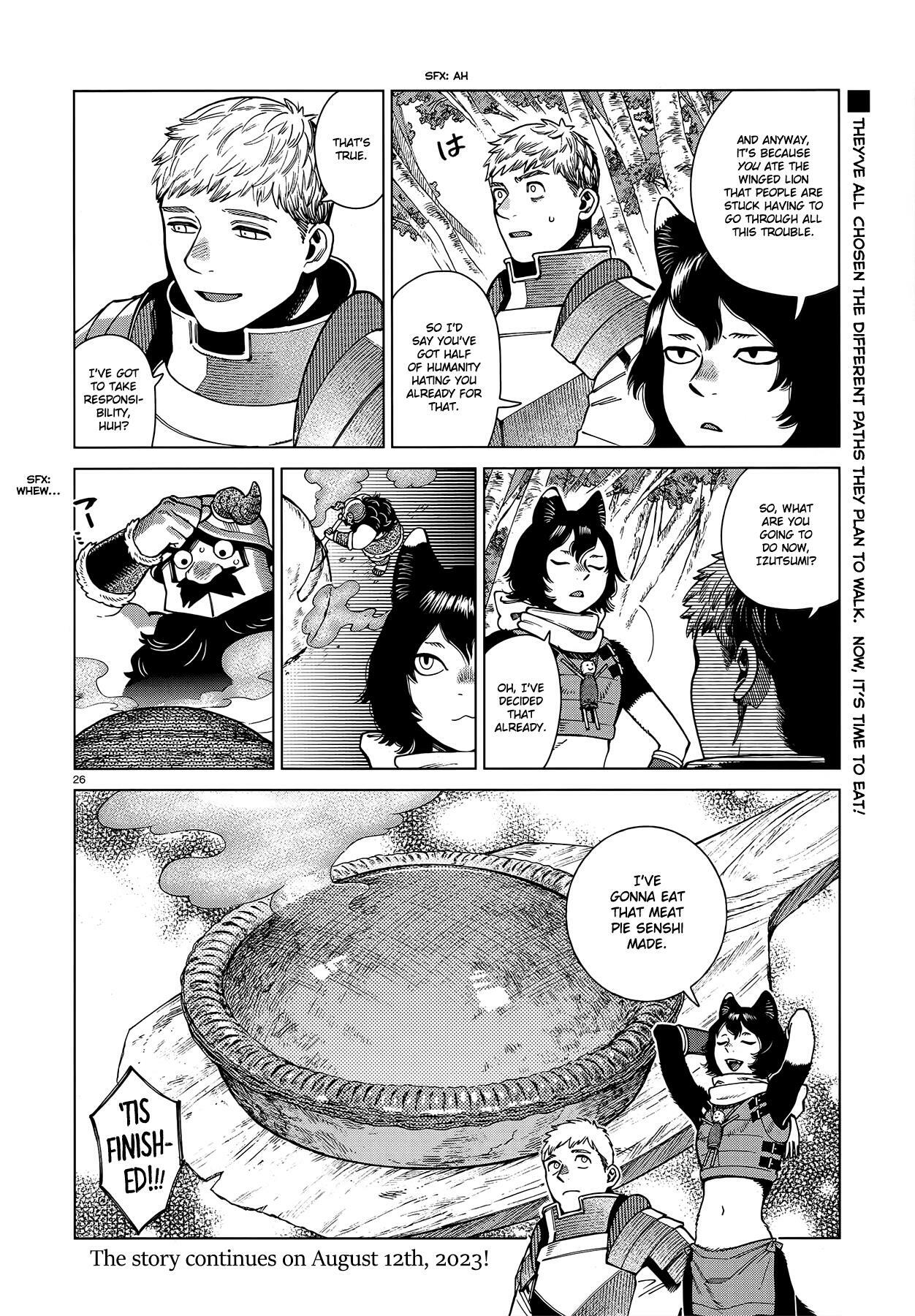 Dungeon Meshi Chapter 95: Falin Iii page 26 - Mangakakalot