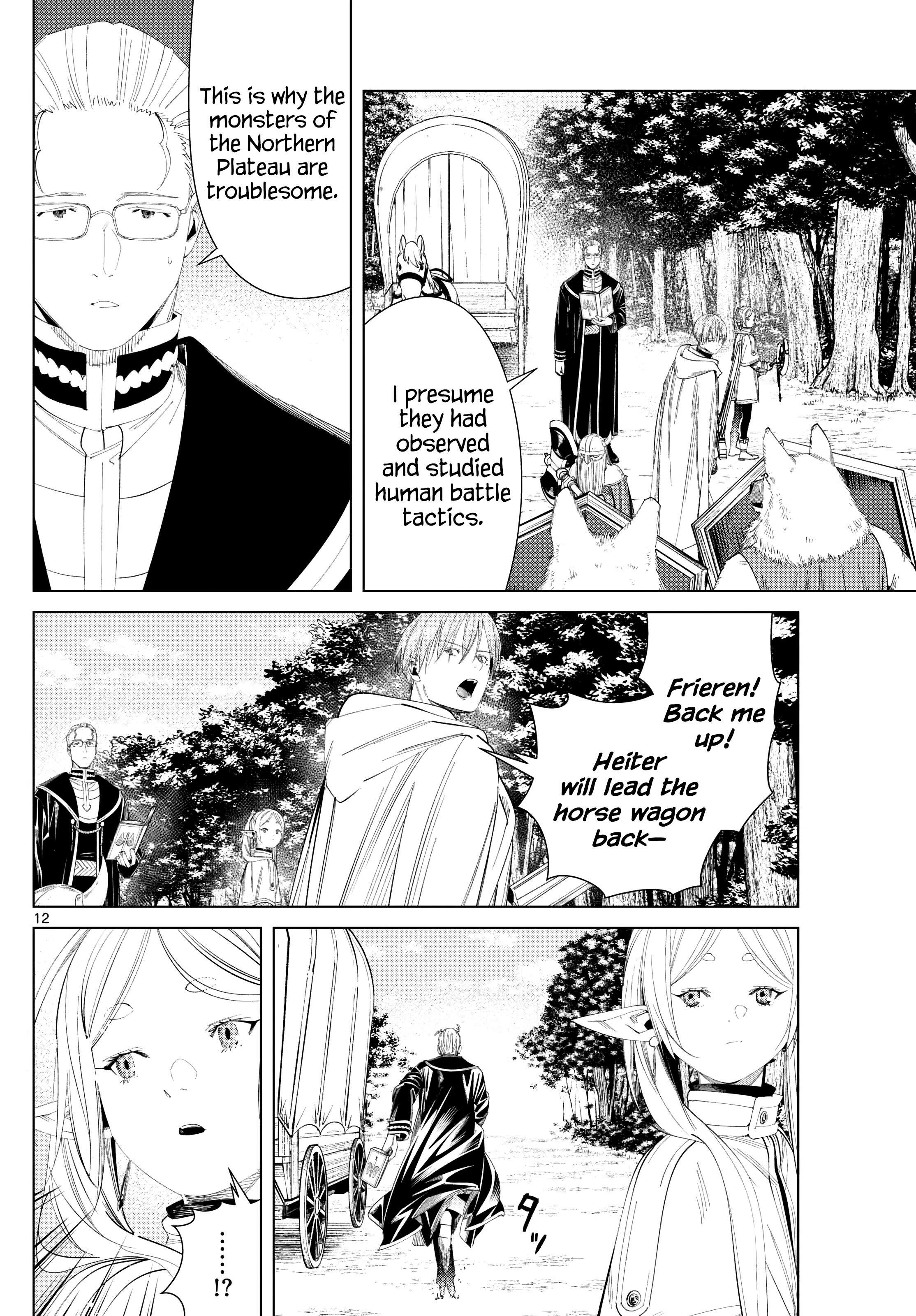 Sousou No Frieren Chapter 111: Escort Request page 12 - Mangakakalot
