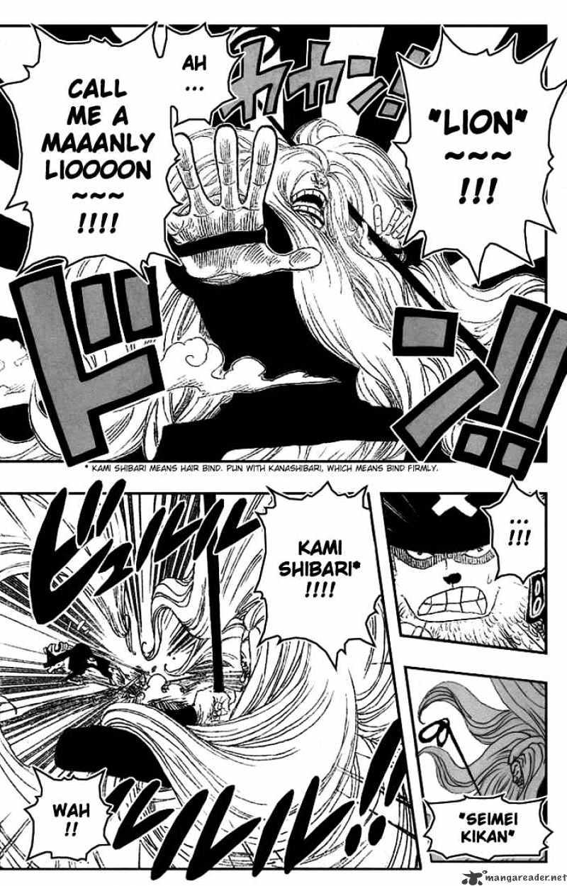 One Piece Chapter 406 : Seimei Kikan page 12 - Mangakakalot