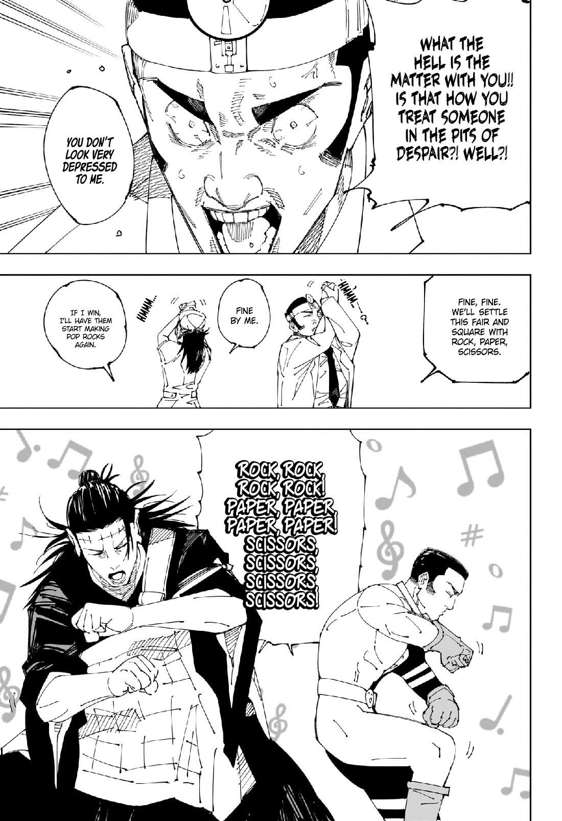 Jujutsu Kaisen Chapter 242: Idiot Survivor!! ~Soar Ever Higher~ page 7 - Mangakakalot